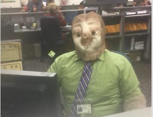 DMV Worker Wins Halloween By Dressing Up as Sloth