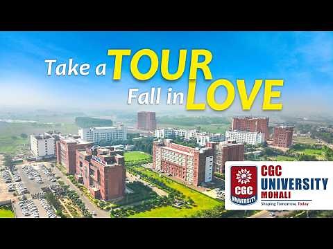 Virtual Campus Tour | Explore CGC University, Mohali from Anywhere #cgcuniversitymohali