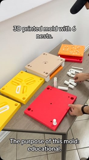 JustMake3D on Instagram: "An injection mold is a complex tool used to produce plastic parts. It is made up of several components that work together to form the part. * The cavity and the core are the components that form the shape of the part. The cavity is the part of the mold that forms the outside of the part, while the core forms the inside. * The gating system transports the molten plastic from the injection molding machine nozzle to the mold cavity. It includes the nozzle, sprues, and gate