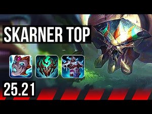 SKARNER vs GAREN (TOP) | 700+ games | EUNE Master | 25.21