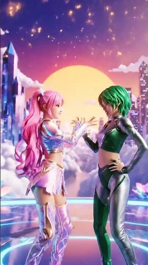 Fun & Energetic Stage Dance by Cute Girl!”#kpop#kids #girl #animation