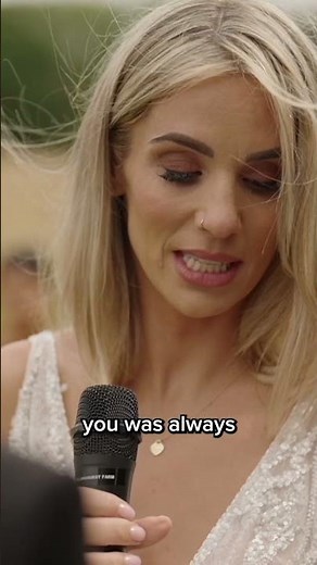 Wife's EMOTIONAL Wedding Vows 🥹