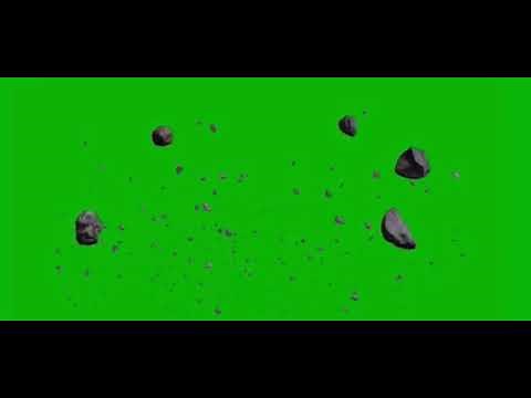 Rocks green screen