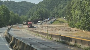 Cocke County EMA details how quickly rockslide, flooding overtook I-40, reports no fatalities