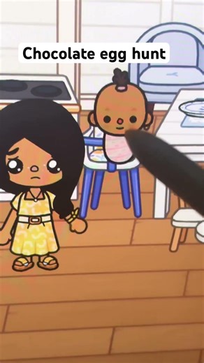 Chocolate eggs hunt part 1 ( Ellie doesn’t want to play this year!)