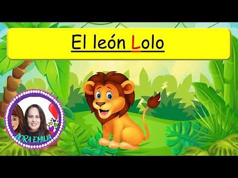 LETRA L "EL LEÓN LOLO"