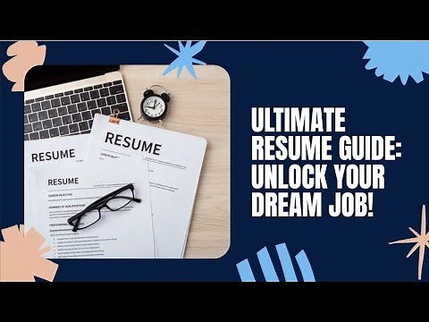 Resume Guide 2025: How to Make a Job-Winning Resume