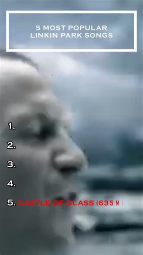 5 MOST POPULAR LINKIN PARK SONGS