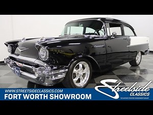 1957 Chevrolet 150 Black Widow Restomod for sale | 4630 DFW