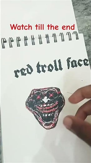 red troll face
