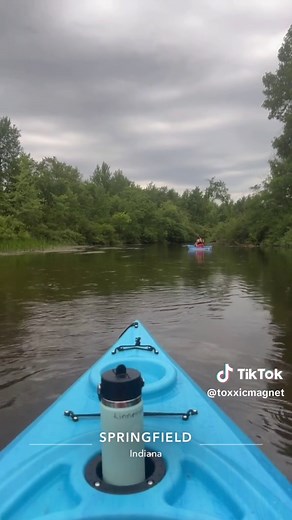 Kayaking Fun with Friends in Mongo, Indiana