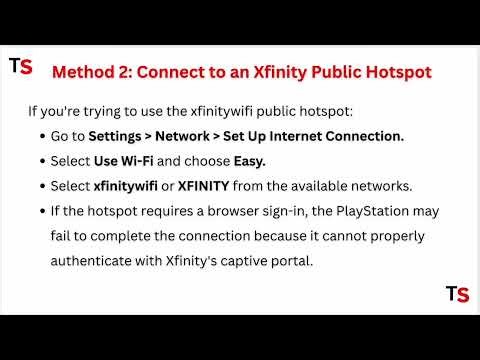 How To Connect PlayStation To Xfinity Hotspot – Wi-Fi Setup & Login Guide