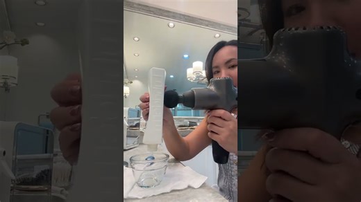 La bouteille de crème est vide ?