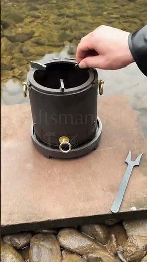 Portable Detachable Outdoor Wood Stove Assembly & Use Guide