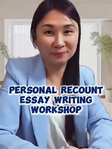 Personal Recount Writing Bootcamp for Secondary Students