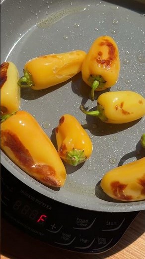 RECIPE 25 OF 30: LEMON PEPPER CHILES TOREADOS🌶️🍋