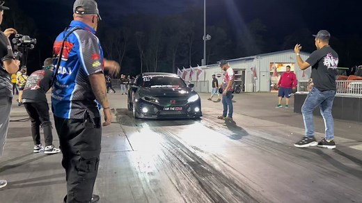Fastest Honda FK8 Runs 9.65 @147mph - Drag Cartel, K-Series, VTEC