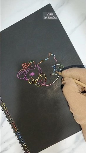 Satisfying Scratch Book Drawing Ideas