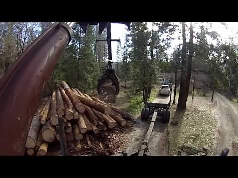 SELF LOADER LOGGING TRUCK