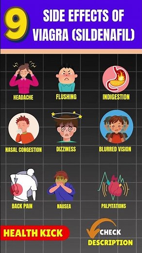 The Side Effects of Viagra No One Talks About 😳 #health #nutration