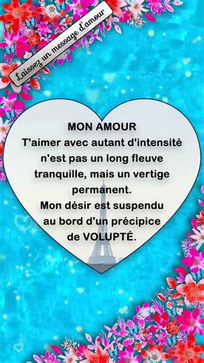 T'aimer • Des mots doux et des bisous 💋