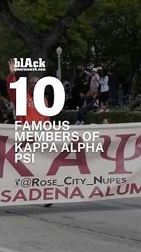 Kappa Alpha Psi Founders Day ❤️🤍 | Celebrating Legacy & Famous Members