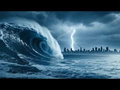 Massive Tsunami Destroys Entire City – Realistic 8K Disaster Simulation