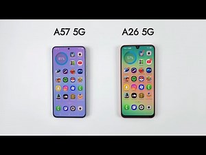 Samsung A57 5G vs Samsung A26 5G - SPEED TEST