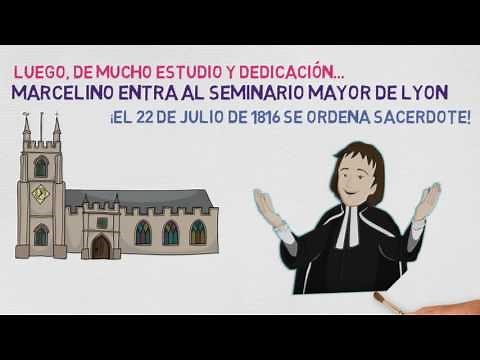 Vida de Marcelino Champagnat para niños