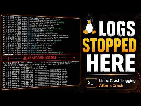 Why Your Linux Logs Disappear After a Crash (And How to Capture More of Them)
