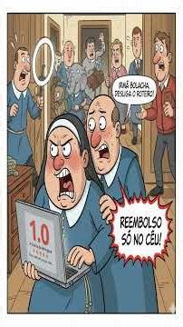 😱 REVIEW NO BOOKING! Quando o convento recebe uma estrela (e não é do céu)! 😱