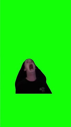 Crash out Meme greenscreen