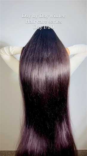 Winter Hair Care Day 1/30 | Hairfall & dandruff solution at home #shorts #haircare #winterhaircare