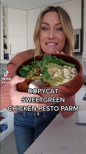 Copycat Sweetgreen Chicken Pesto Parm EASY RECIPE