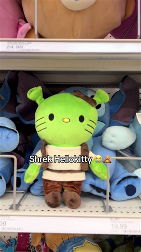 Hello Shrek Kitty Plushies: A Unique Collection