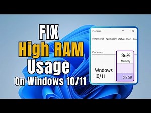 FIX High Memory/RAM Usage on Windows 10/11 – Boost Performance NOW!✔️