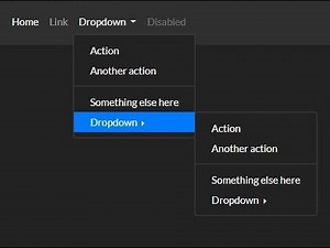 Create A Responsive Multi-level Bootstrap 5/4 Navbar with JavaScript and CSS3