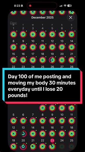 100 days of this challenge and I’m SO happy to have started it. The hardest part is starting. You can do it. Invest the time for you. 30 minutes of movement everyday for YOU 🫶🏼 #day100 #weightloss #fitnessjourney #accountabilitycheck #youcandoit
