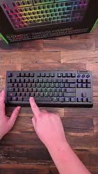 Razer BlackWidow V4 TKL Hyperspeed – a wireless keyboard that actually delivers 😮⌨️