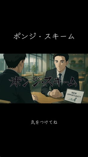 ポンジ・スキーム フルver.➡️Youtubeへ #AI #ポンジスキーム #投資