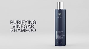 23K views · 414 reactions | Hit the reset button and start with a clean slate by using our new Purifying Vinegar Shampoo. ✨ #monatpurify Shop now: mymonat.com/shop | MONAT | Facebook