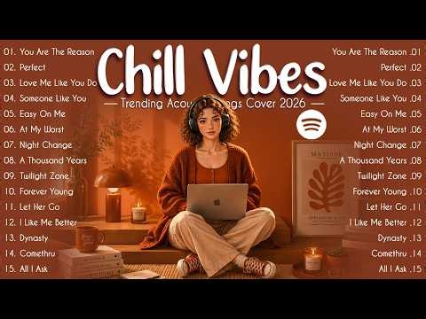 Positive Morning Vibes ☀️ Acoustic Chill Playlist 2026 🎧 Best English Songs for a Happy Day 💚