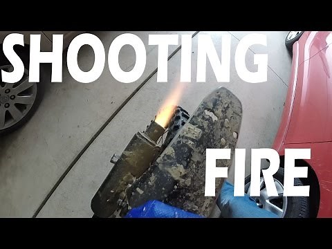 How to make your dirtbike SHOOT FIRE