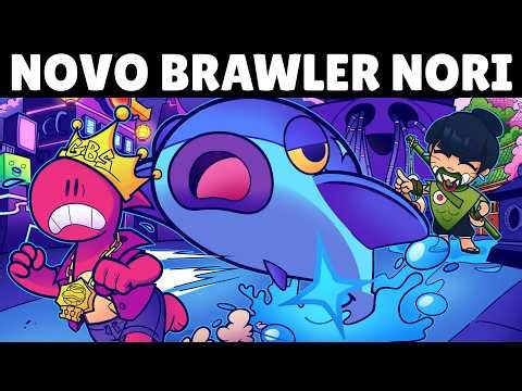 A MELHOR SUPER! Tudo sobre o NOVO BRAWLER NORI no BRAWL STARS! Sneek Peek