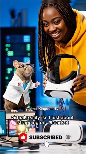 A Genius Rat Explains Virtual Reality 🐭🥽