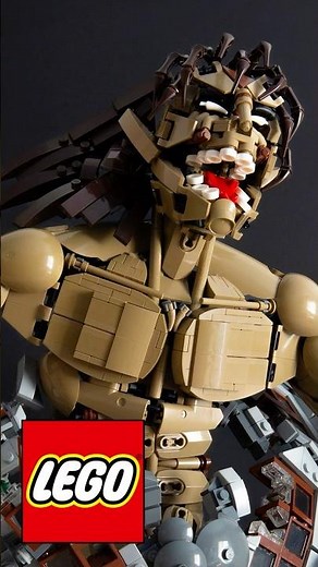 LEGO Attack on Titan #lego #anime #attackontitan #npu #legomoc #bionicle