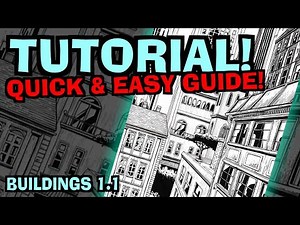 How To Draw Buildings in 2021! *1 Point Perspective Tutorial!*