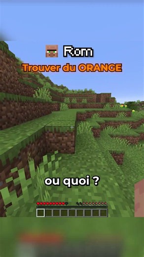 le premier qui touche du Orange !