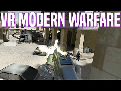 Call of Duty Modern Warfare Maps in VR! (Oculus Rift)