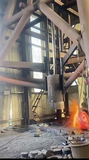 #ASMRForging#HeavyForging #SteelBilletForging